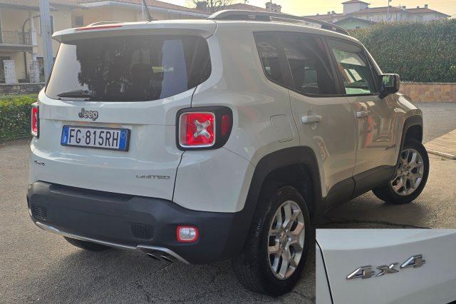 JEEP Renegade 2.0 Mjt 140CV 4WD Limited 4x4 Navi Pelle Sensori P