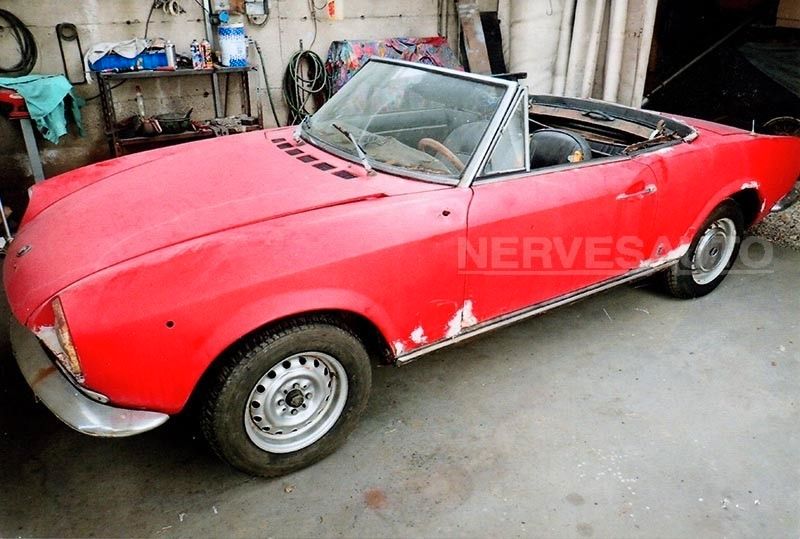 Fiat 124 Spider 1968 da restaurare