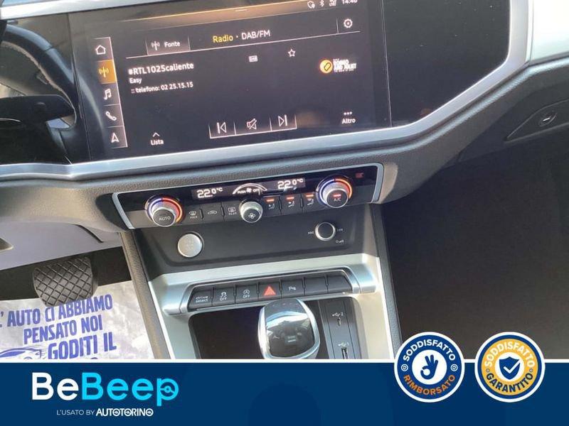 Audi Q3 SPORTBACK 35 1.5 TFSI MHEV S LINE EDITION 150CV