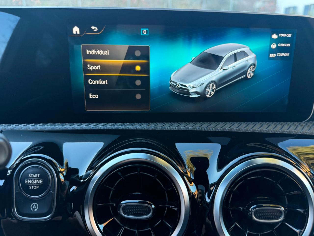 Mercedes Classe A 180d 116cv TETTO VIRTUAL 2018