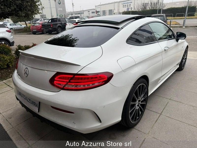 Mercedes-Benz Classe C C 43 4Matic AMG Coupé *TETTO, C19, SCARICO, PACK NIGHT, PROMO AZZURRA*