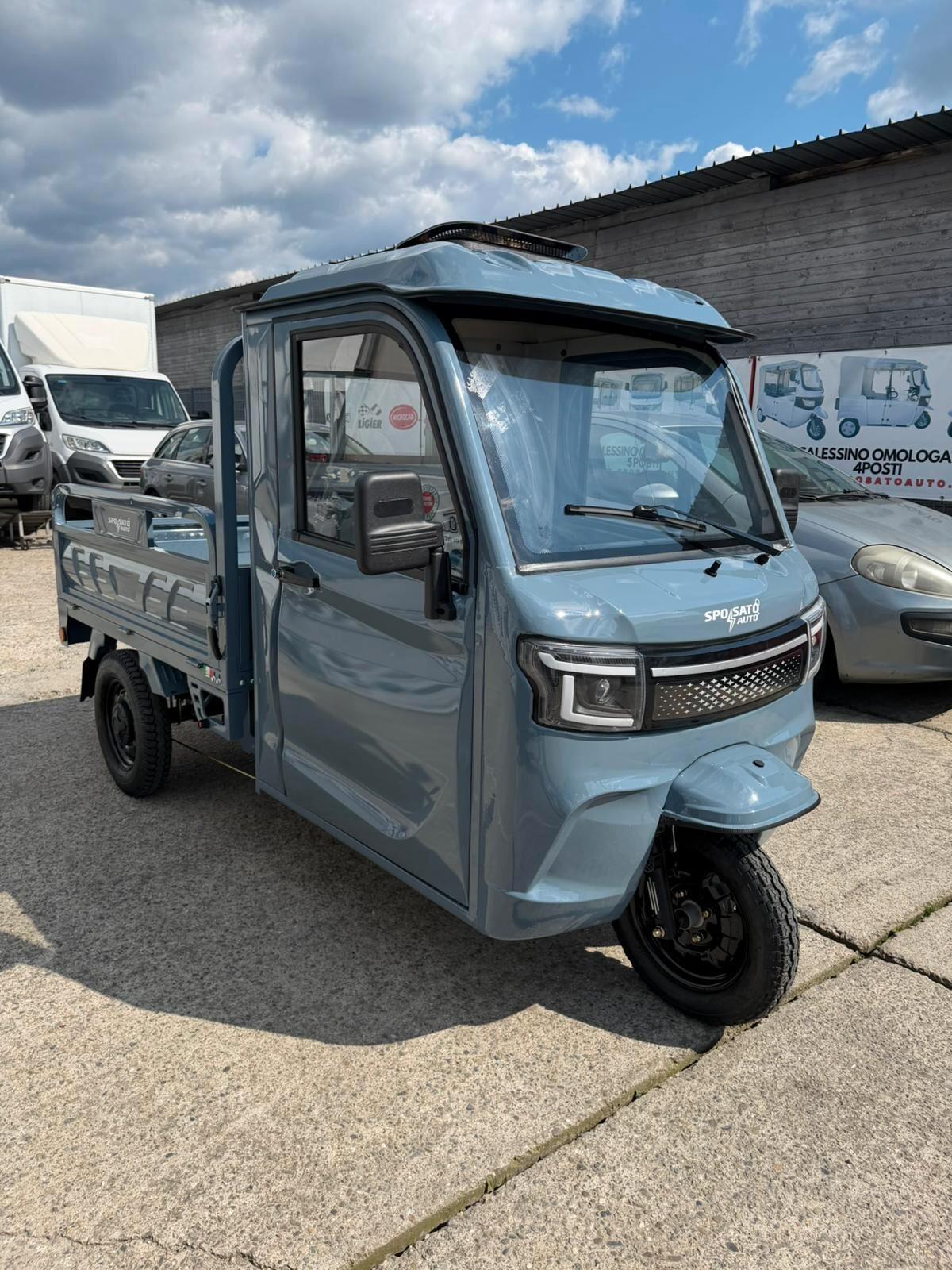 Altro Altro Nuova Ape CALESSINO ELETTRICO MODELLO ITALY 5 posti