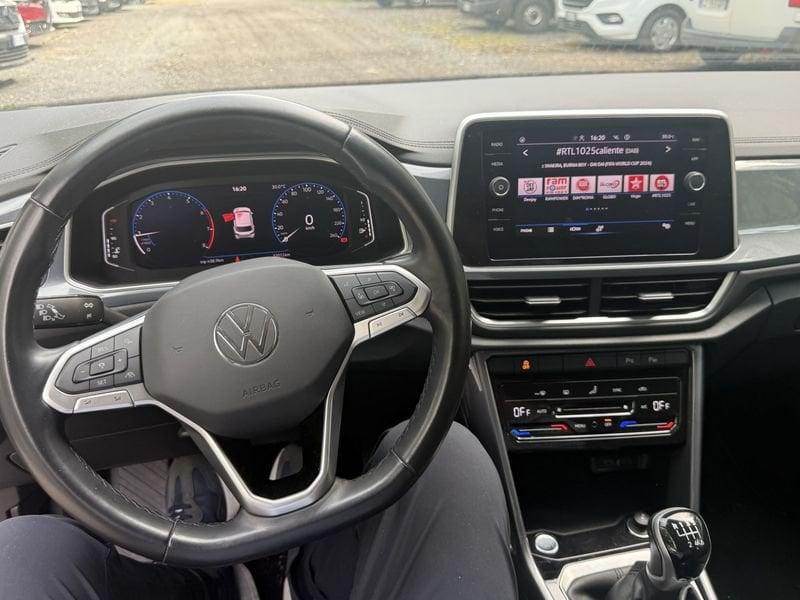 Volkswagen T-Roc T-Roc 1.0 tsi Style 110cv BICOLORE "SILVER "