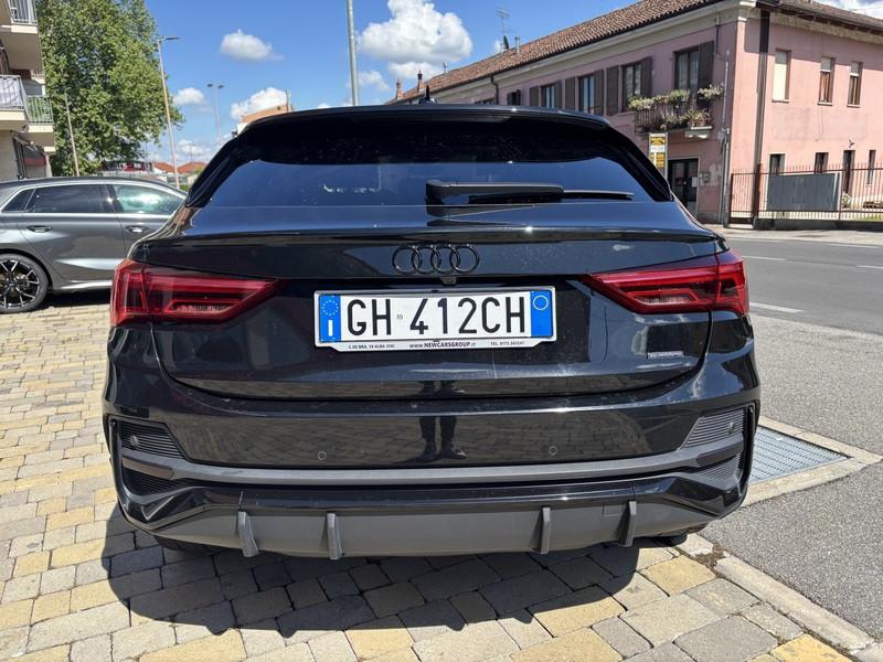 Audi Q3 Sportback 40 2.0 tdi S line Black edition quattro 200cv s-tronic