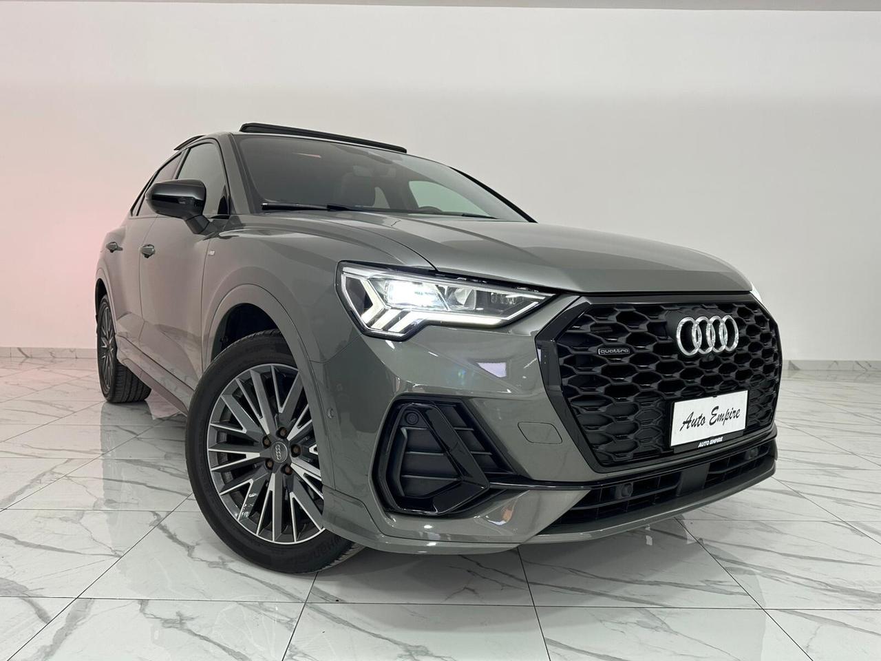 AUDI Q3 SPORTBACK 3X S-LINE TETTO/LUCI AMBIENTE/360