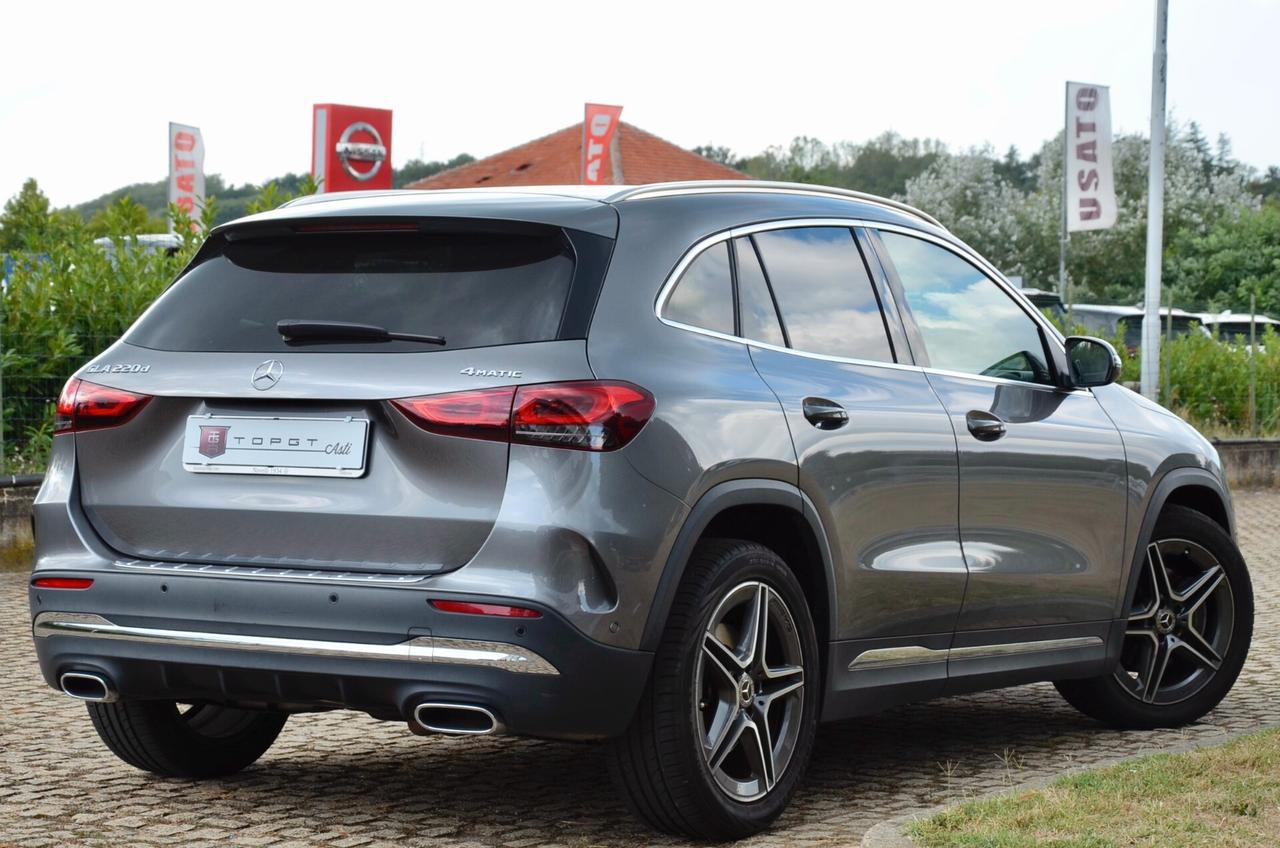 MERCEDES-BENZ GLA 220d PREMIUM AMG 4MATIC 190cv AUTO, UFF ITALIANA, FARI LED, NAVI, RETROCAMERA, 19", PERMUTE