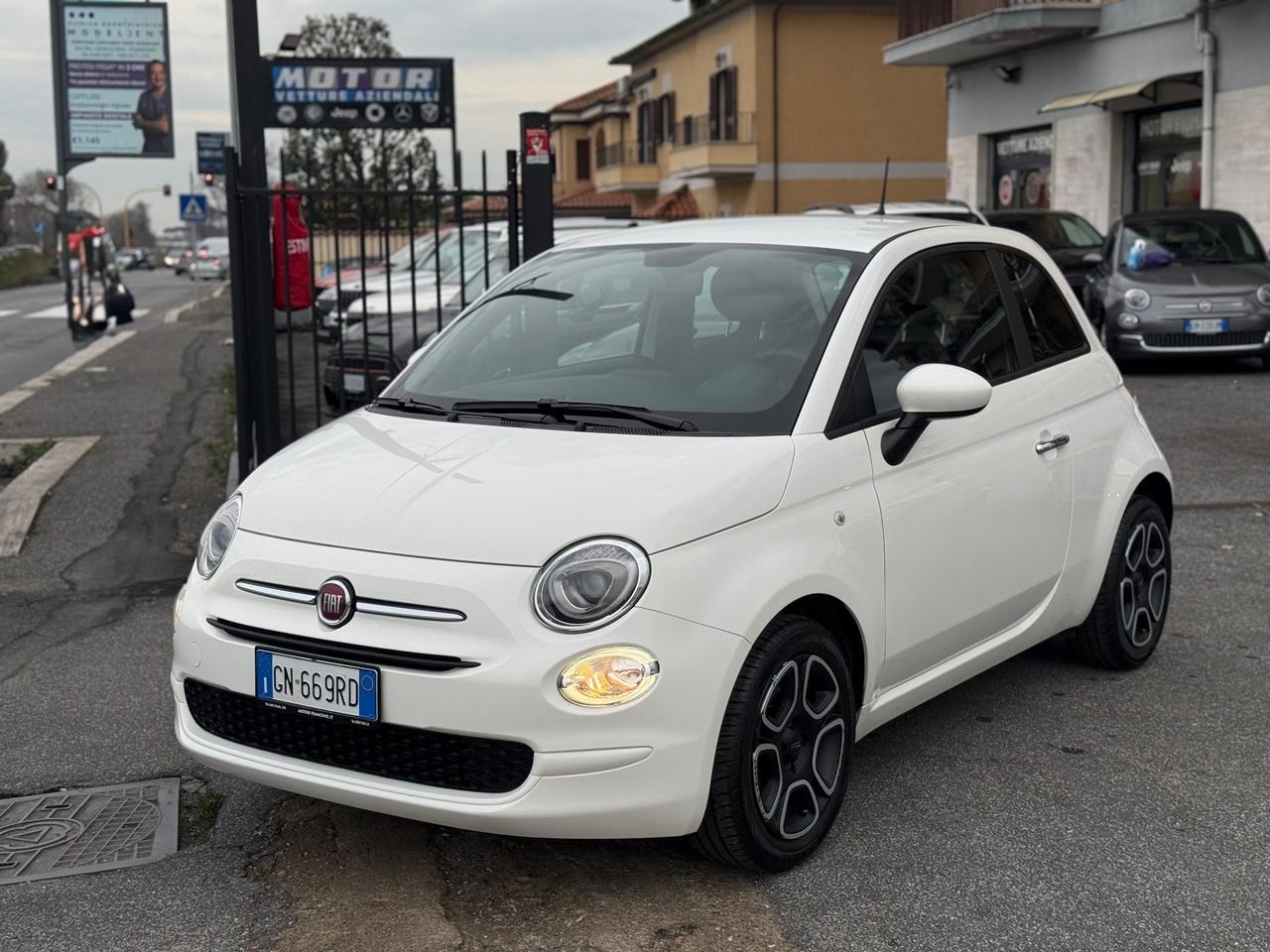 FIAT 500 1.0 hybrid Club 70cv Bianco Gelato Uff. Fiat