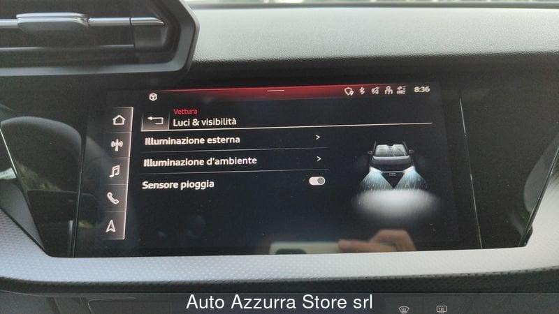 Audi A3 RS 3 SPB TFSI quattro S tronic *PROMO AZZURRA*