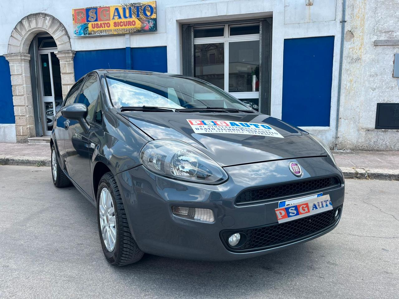 FIAT PUNTO LOUNGE 1.2 BENZ 6-2014, CLIMA, SERVOST, CERCHI IN LEGA PERFETTA