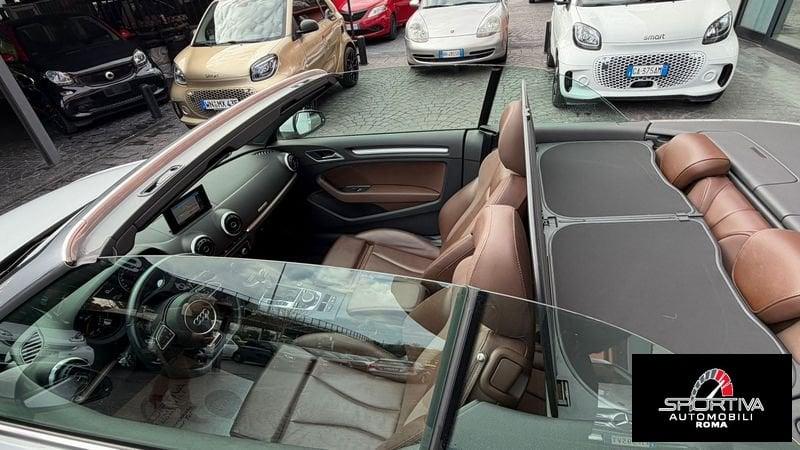 Audi A3 UNIPROPRIETARIO SOLO 26000 KM!!!!!!!!A3 Cabrio 2.0 TFSI quattro S tronic Sport