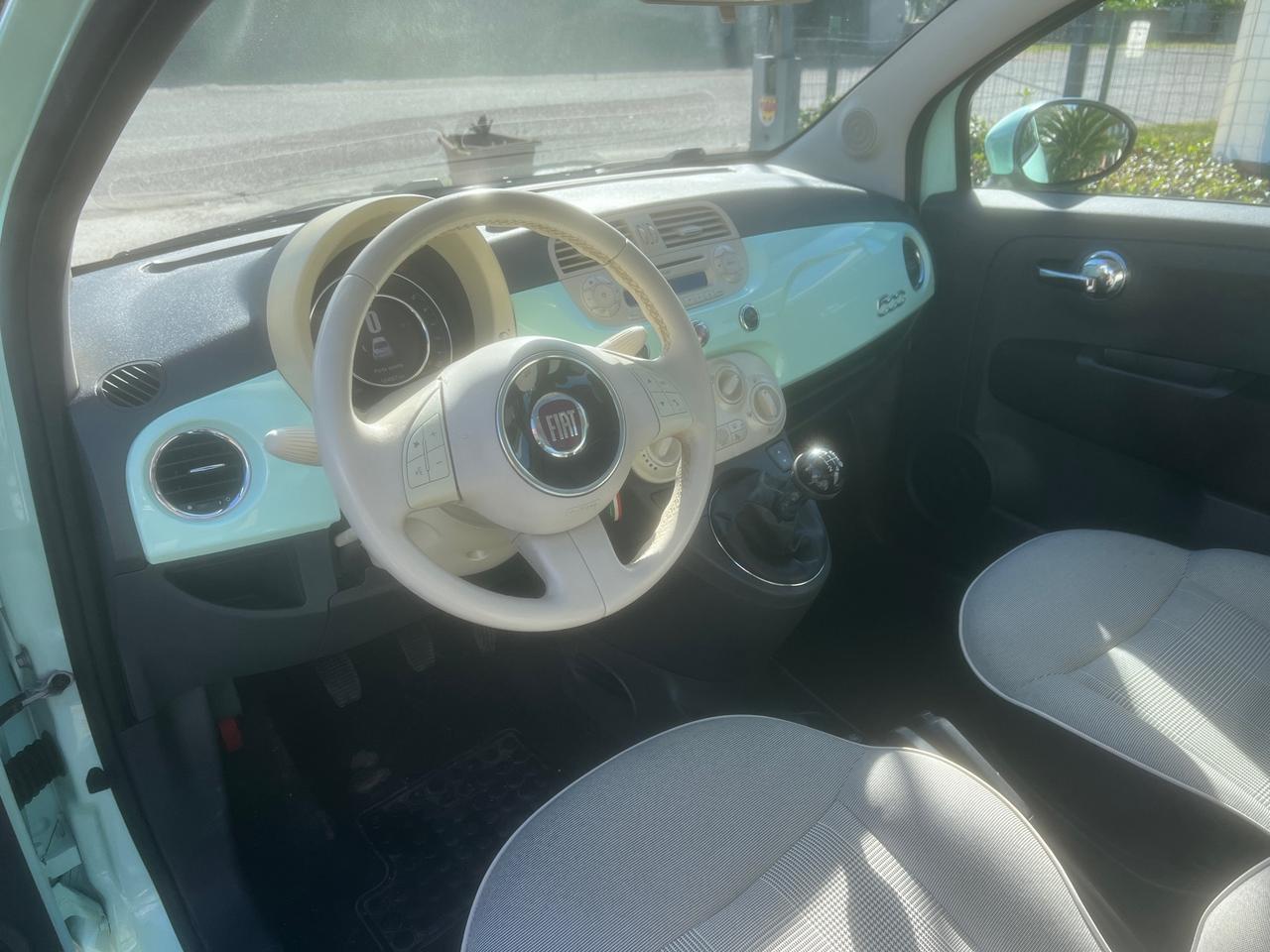Fiat 500 1.3MJT 95CV Lounge LATTE E MENTA-2015