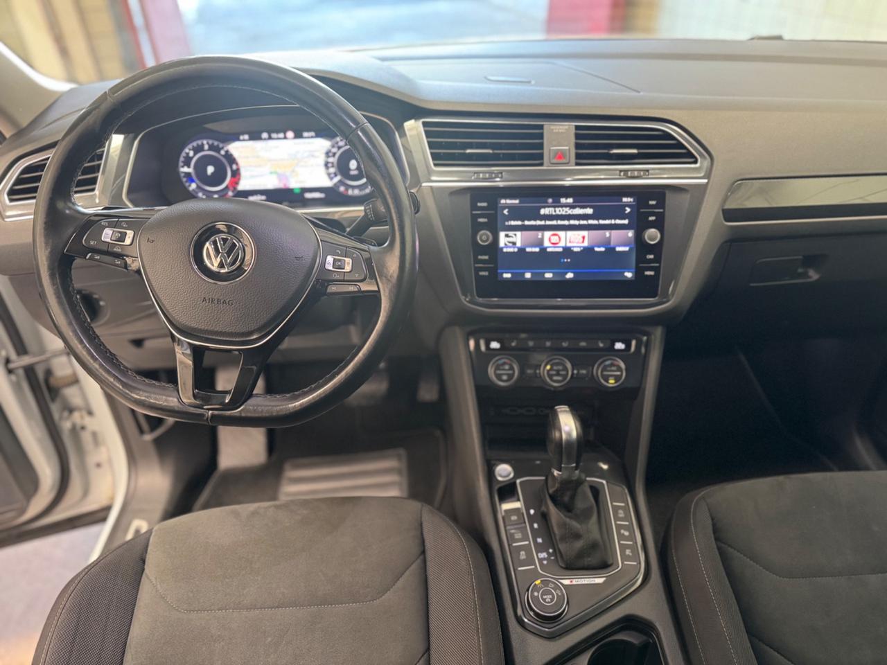 VOLKSVAGEN TIGUAN ALL SPACE 2.0 190 CV 4MOTION GANCIO TRAINO