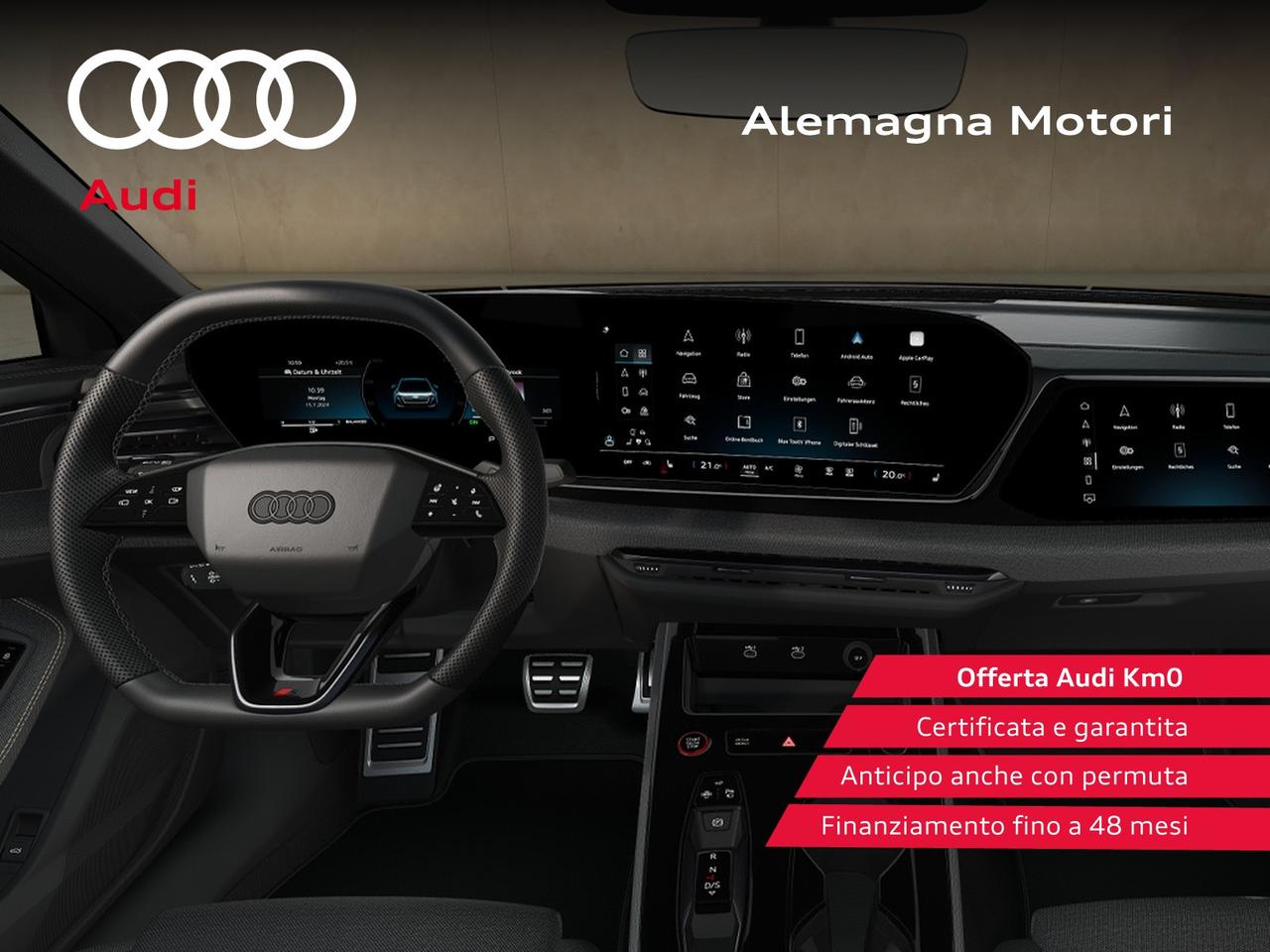 Audi A5 berlina 2.0 tdi mhev+ s line edition quattro 204cv s-tronic