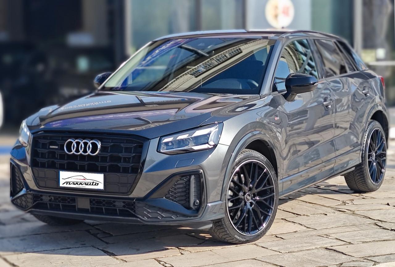 AUDI Q2 35 2.0 tdi 150 CV IDENTITY BLACK QUATTRO S-TRONIC S-LINE