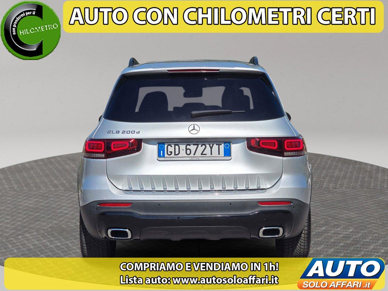 Mercedes GLB 200 D SPORT CAMBIO AUTOMATICO/EURO6D/CAMERA/NAVI/PELLE/FULL LED