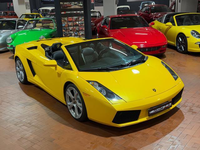 LAMBORGHINI Gallardo Spyder 520CV Giallo Midas Pearl-Pelle e Alcantara