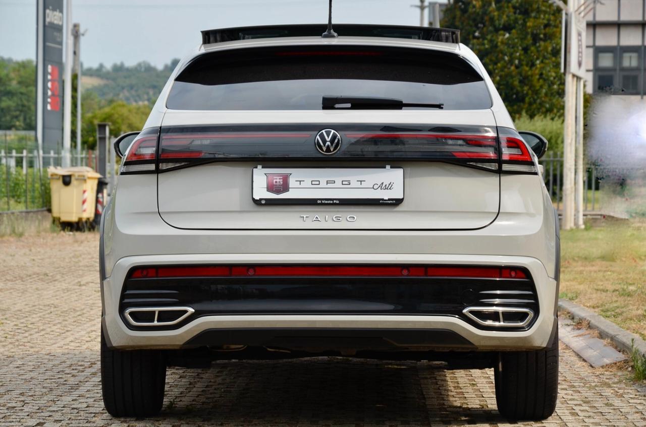 VOLKSAWGEN TAIGO 1.0 TSI R-LINE 110cv, UNICOPROPRIETARIO, UFF ITALIANA, SERVICE UFF VW, TETTO, EURO 6D, FARI LED, PERMUTE