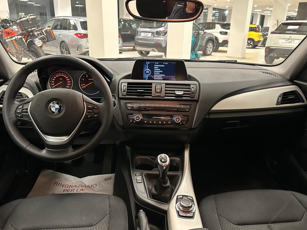 Bmw 118d 5p. Sport 143 Cv manuale - 2014