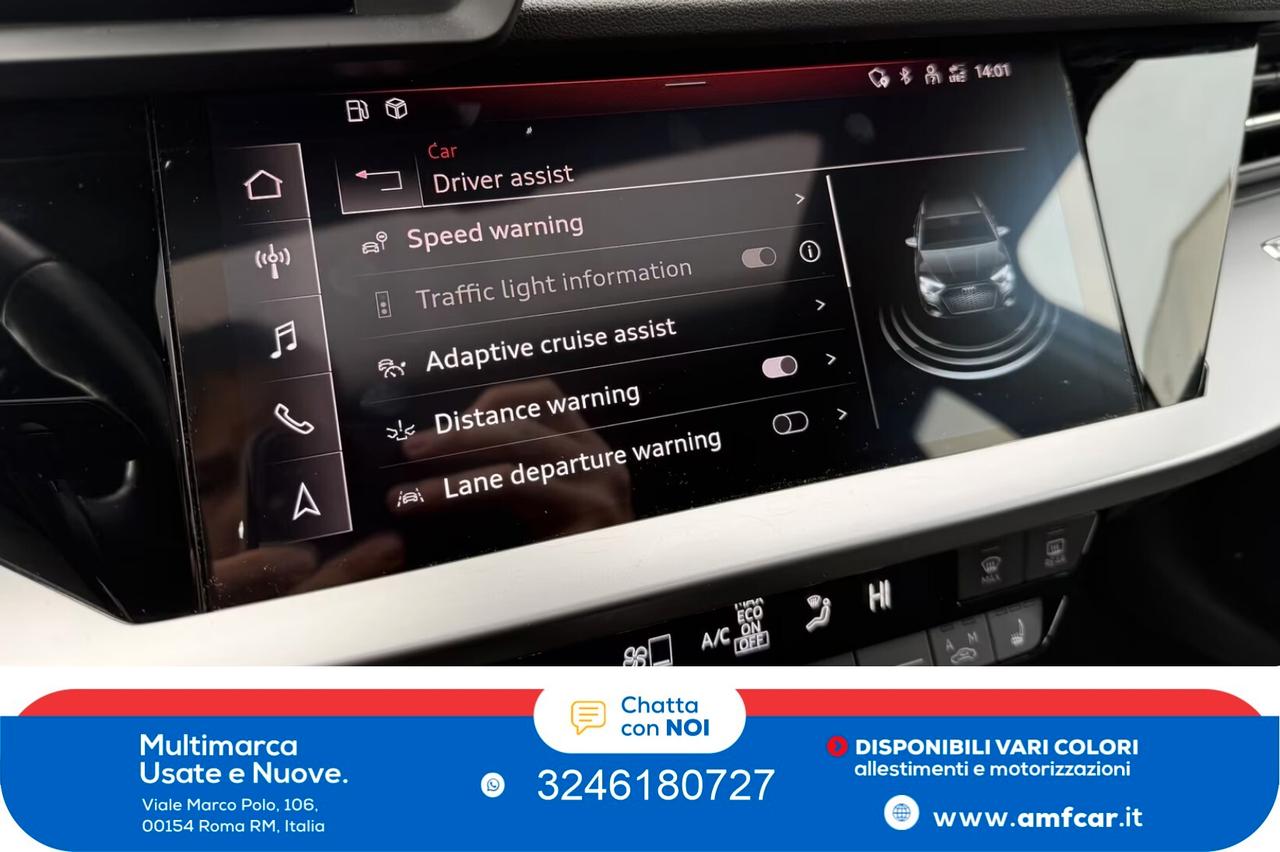 Audi A3 Sportback 40 TFSI S-Line ACC PANO HEAT 18"