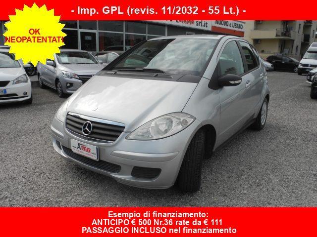 MERCEDES-BENZ A 170 Imp. GPL revis. 11/2032 -OK NEOPATEN.-"DA VETRINA"