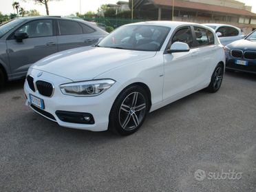 BMW 114 1.5 95CV EURO 6 SPORT MANUALE KM CERTIFICA