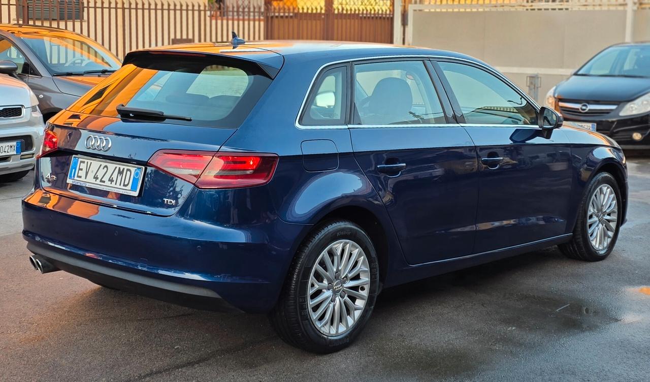 Audi A3 SPB 2.0 TDI 150 CV clean diesel S tronic Ambition