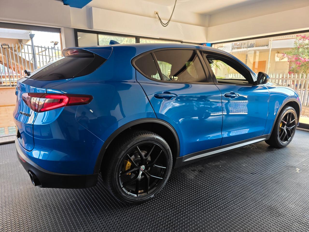 Alfa Romeo Stelvio 2.2 210cv Q4 blu misano 2018 FINANZIABILE