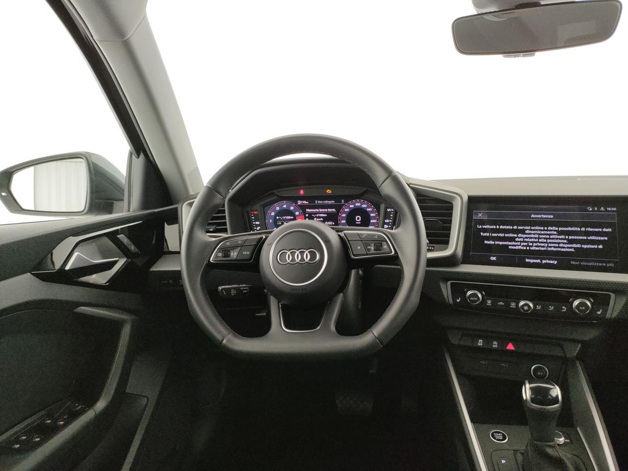 Audi A1 sportback 30 1.0 tfsi admired advanced 110cv s-tronic