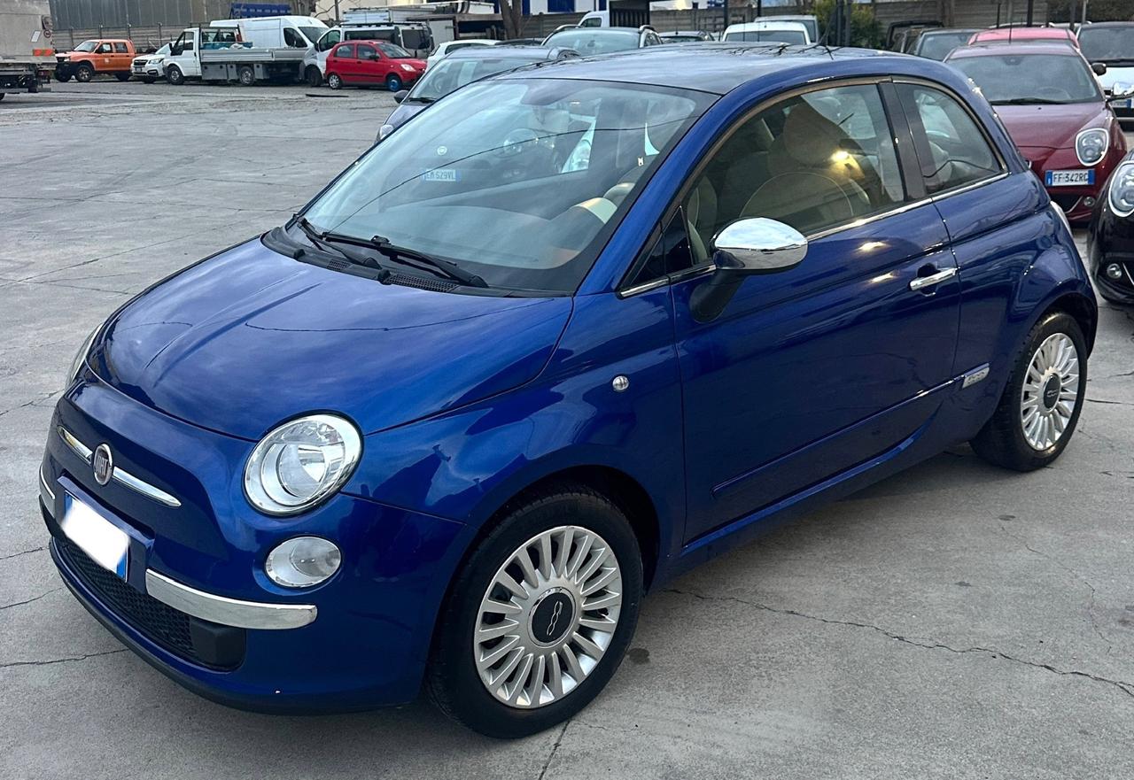 Fiat 500 1.2Benz 69cv Lounge 77000 KM ORIGINALI
