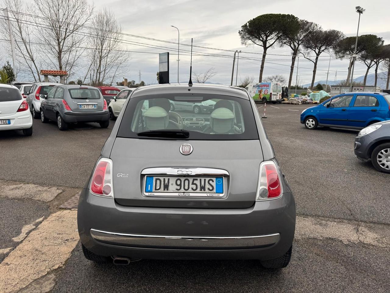 Fiat 500 1.2 BENZ LOUNGE NEOPATENTATI 2009