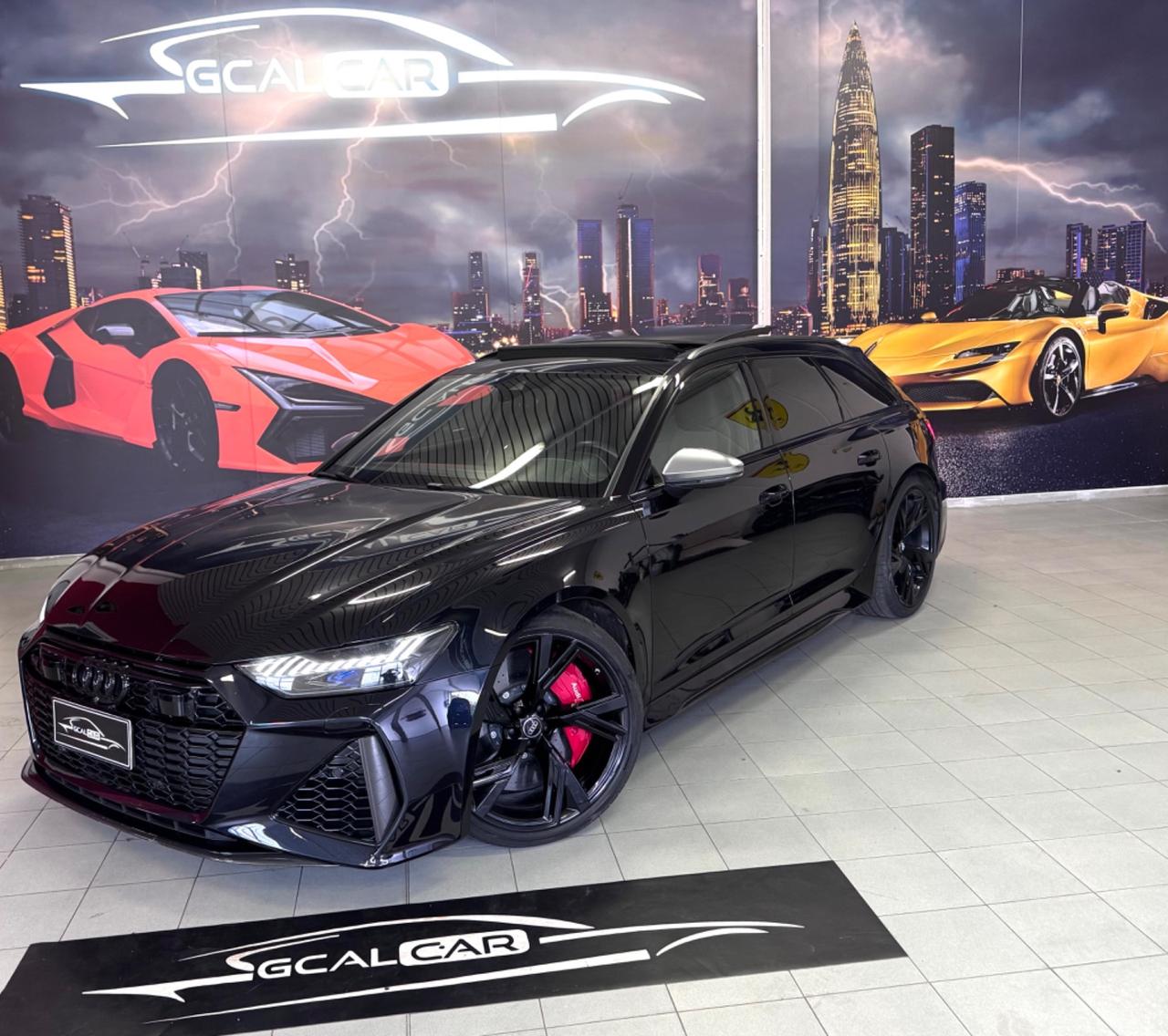 AUDI RS6 600CV IVA INCLUSA OK LEASING CERTIFICATA TETTO + CARBONCERAMICI OK PERMUTE