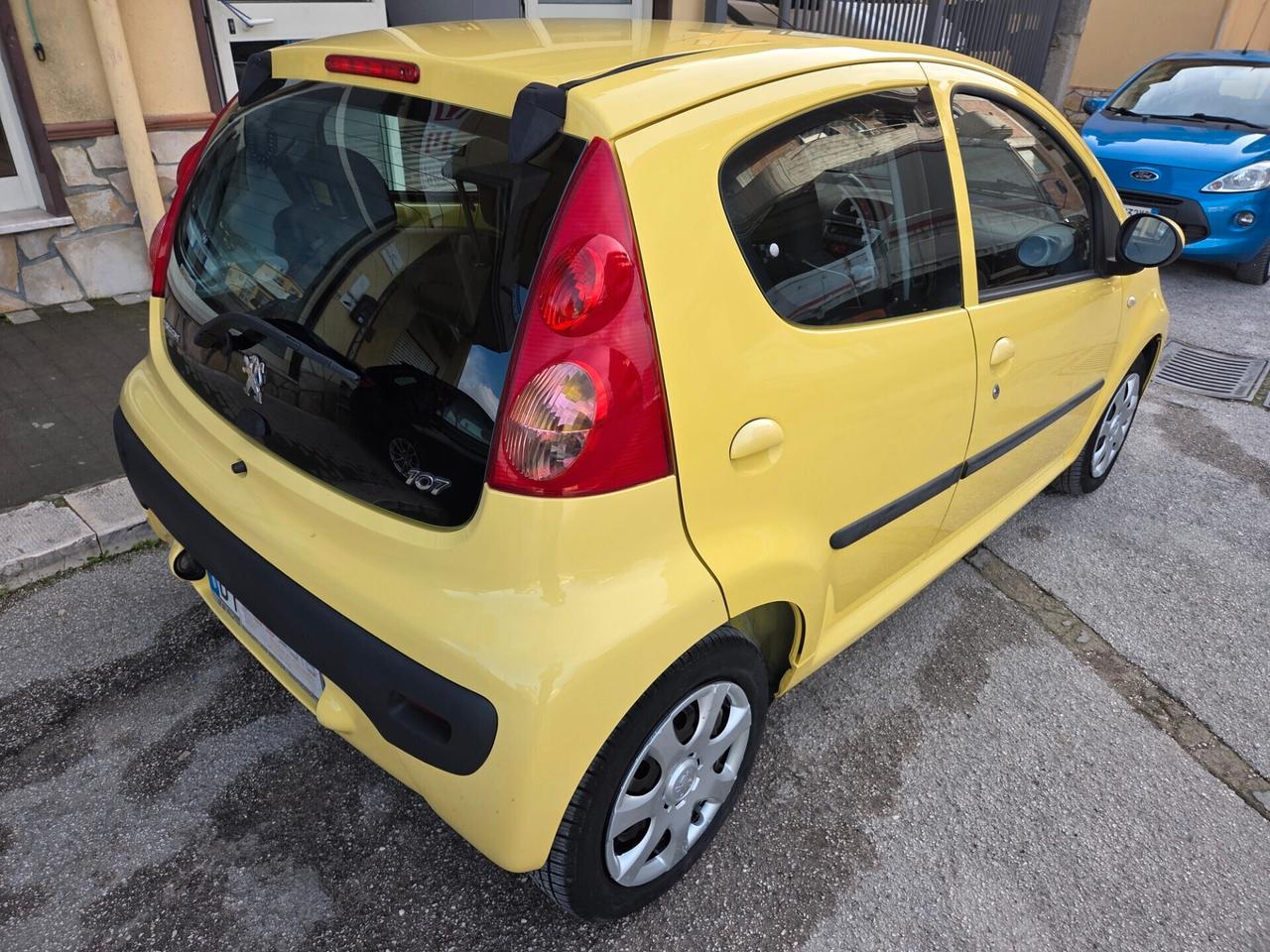 PEUGEOT 107 ANNO 2009 5PORTE SOLI KM 78000 CERTIF