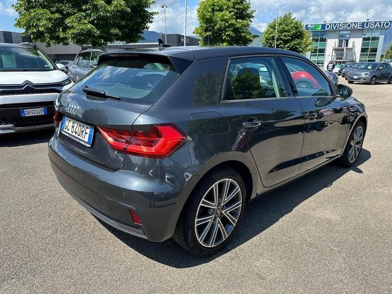 Audi A1 Sportback 30 1.0 tfsi 116cv s-tronic