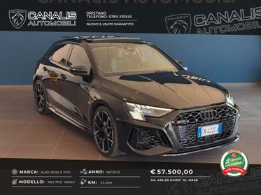 AUDI RS3 2.5 TFSI 400 CV QUATTRO 2022 *TETTO*