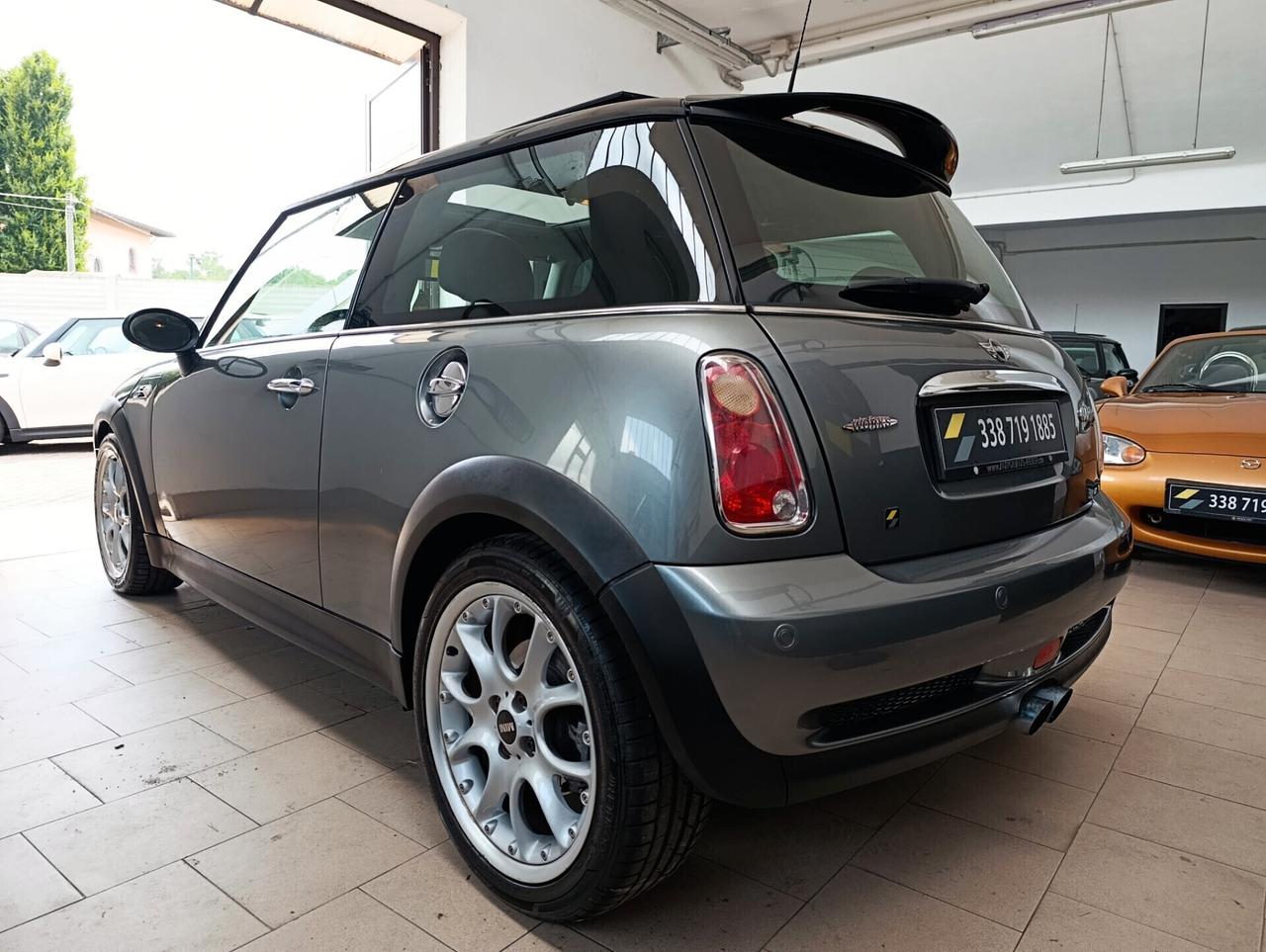 MINI COOPER S 1.6 R 53 JCW TETTO+RECARO PELLE+CERTIFICATO JCW--FULL OPTIONAL