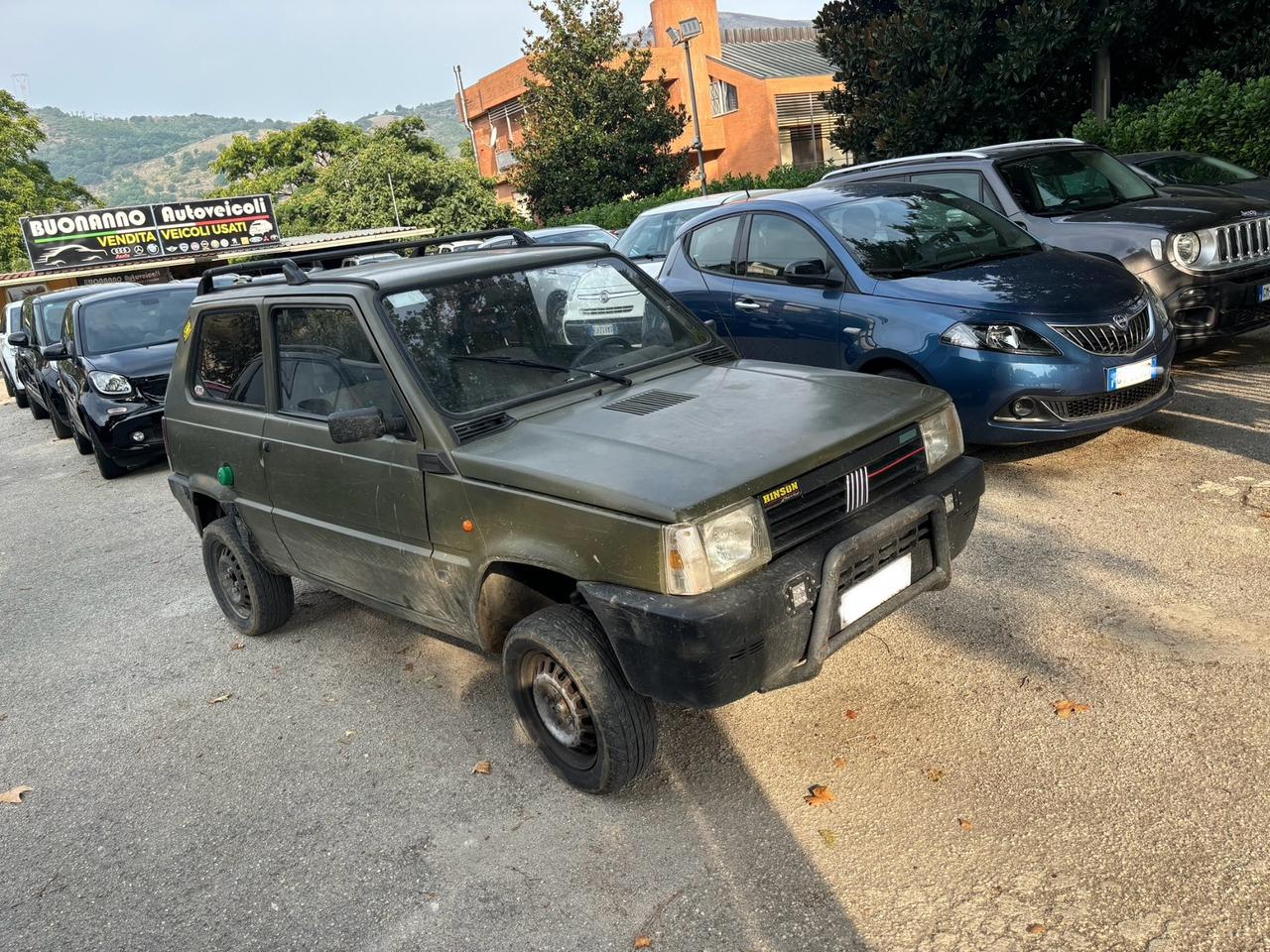 Fiat Panda 4x4 GPL - GANCIO TRAINO