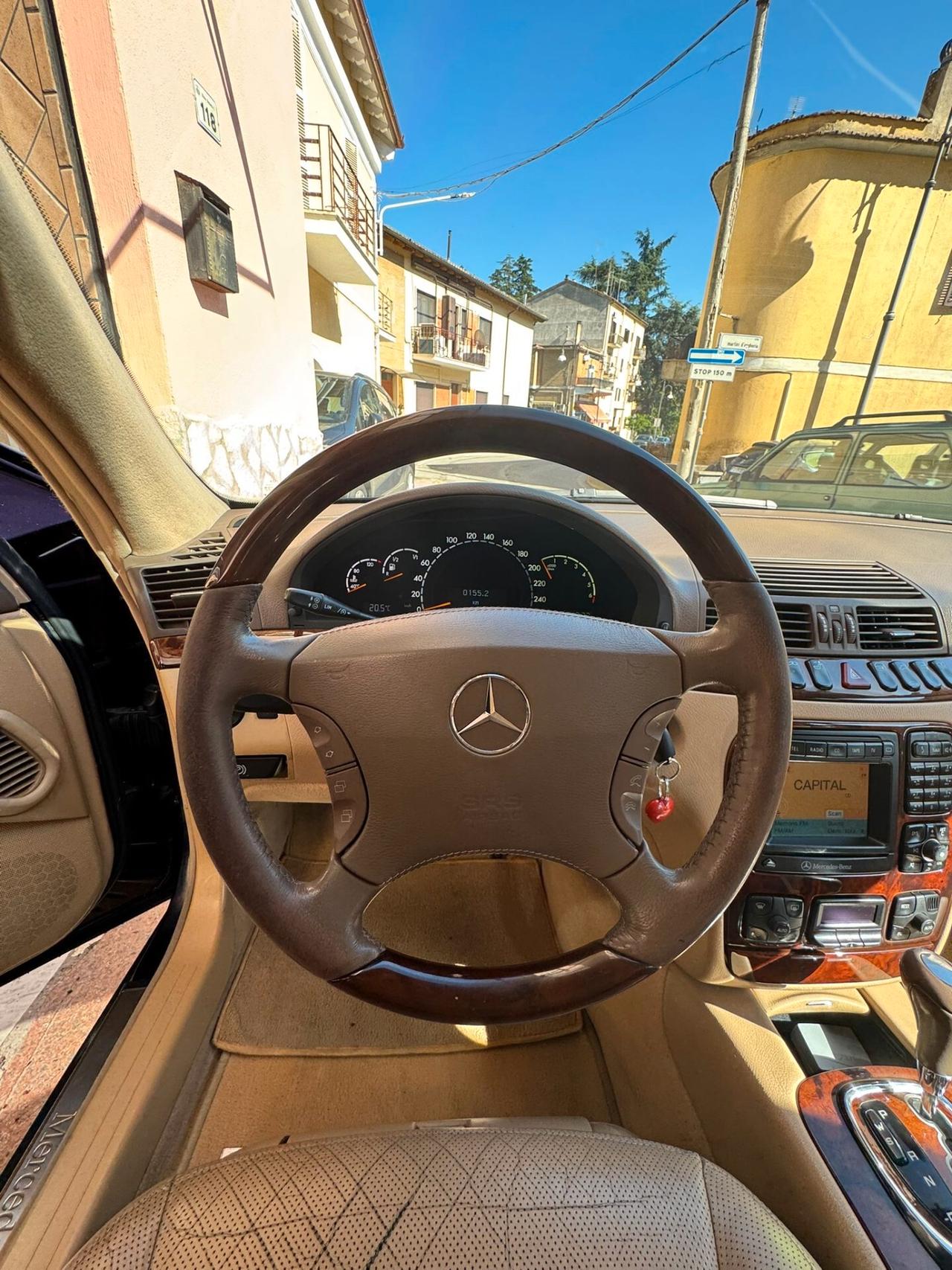 Mercedes-benz S 320 cat 224 cv, GPL , ASI, SERVICE COMPLETO MB, UNIPRO, DA VETRINA