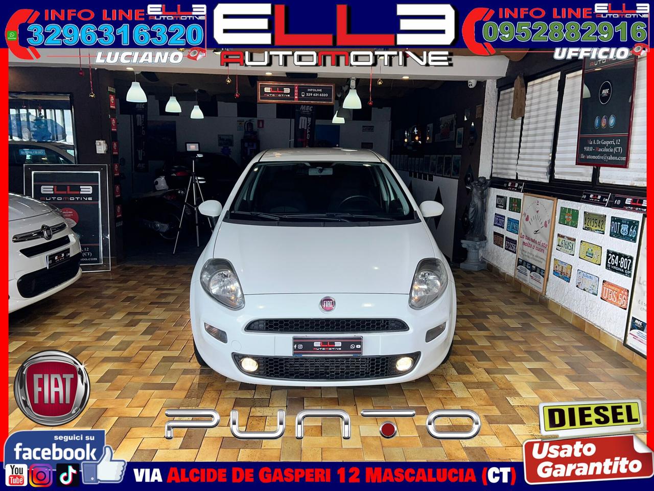 Fiat Punto 1.3 MJT II S&S 95 CV 5 NEOPATENTATO