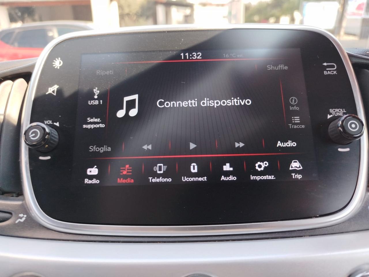 FIAT 500 1.0 HIBRID CONNECT *PREZZO VERO* UNIPRO' PELLE CERCHI
