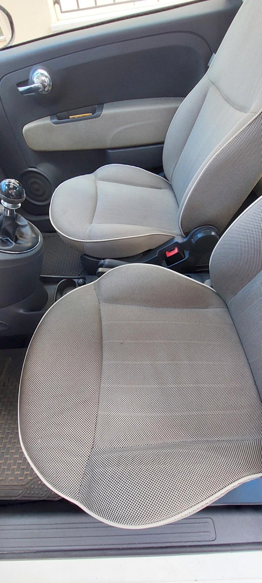 FIAT 500 LOUNGE 1,2 BENZINA TELEFONO TETTO PANORAMICO LEGA USB IMPECCABILE