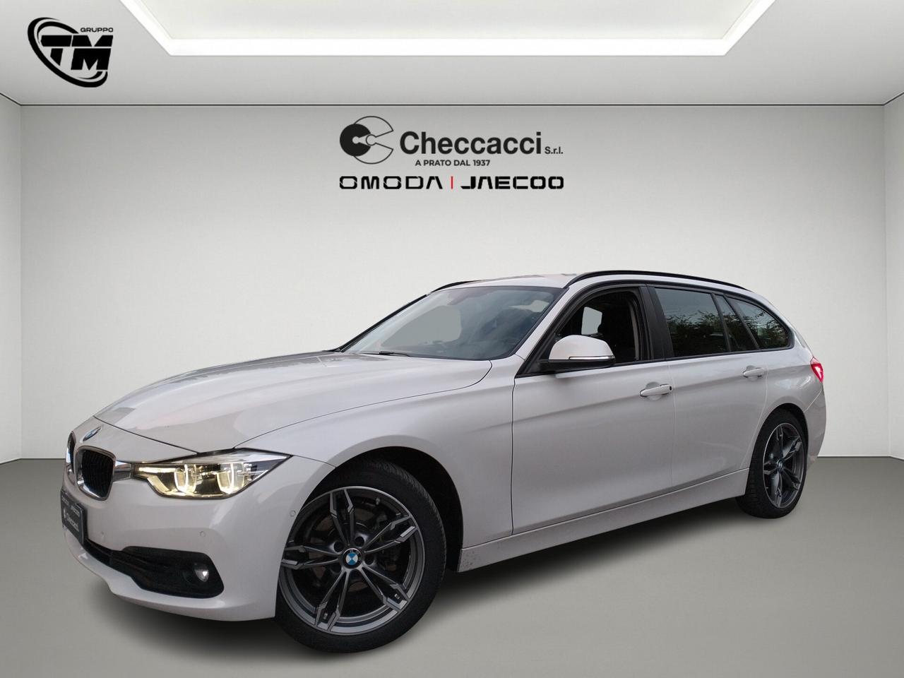 BMW 318 d Serie 3 F31 2018 Touring auto GANCIO TRAINO