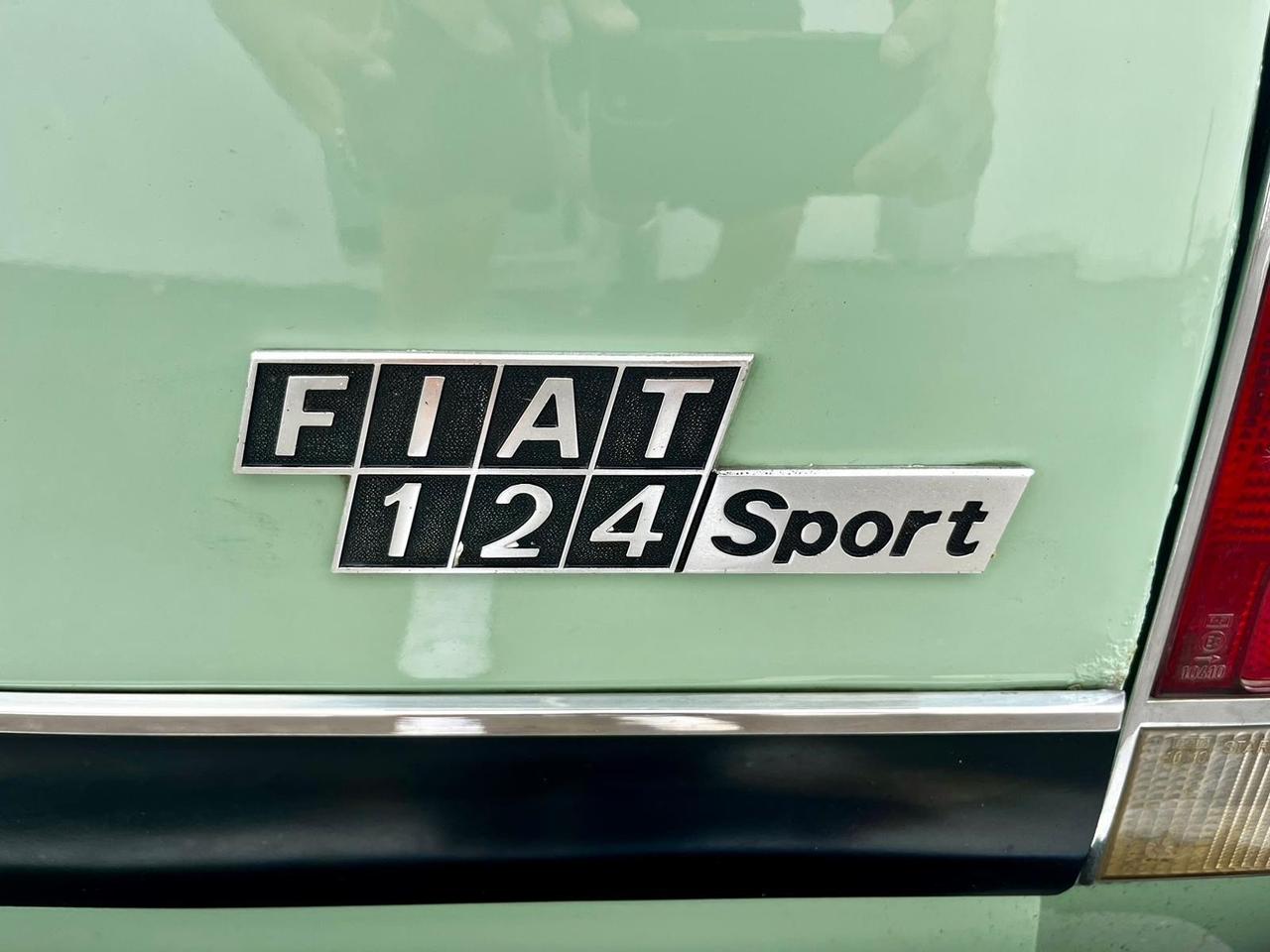 Fiat 124 Sport Coupè 1.8benz 117cv 1973 targa oro ASI