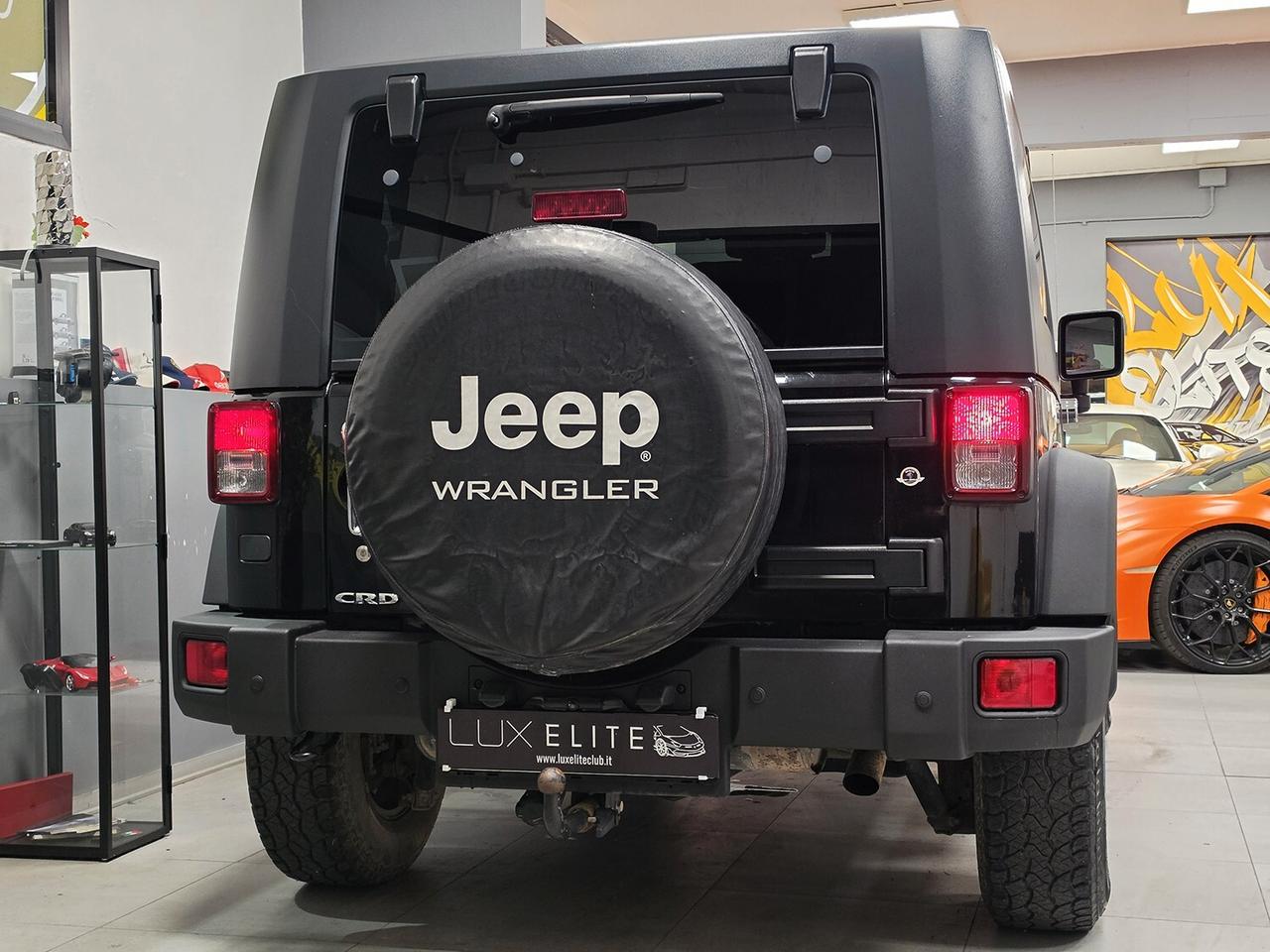 Jeep Wrangler III 2007 3p 2.8 crd Sahara auto INTERNI ROSSI _ HARD + SOFT TOP _ GARANZIA 12 MESI _ GANCIO TRAINO OMOLOGATO