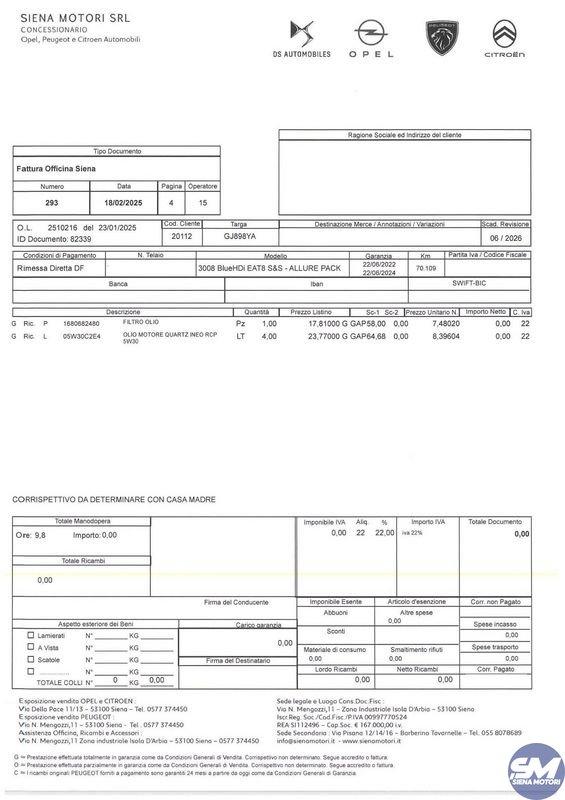 Peugeot 3008 BlueHDi 130 S&S EAT8 Allure Pack