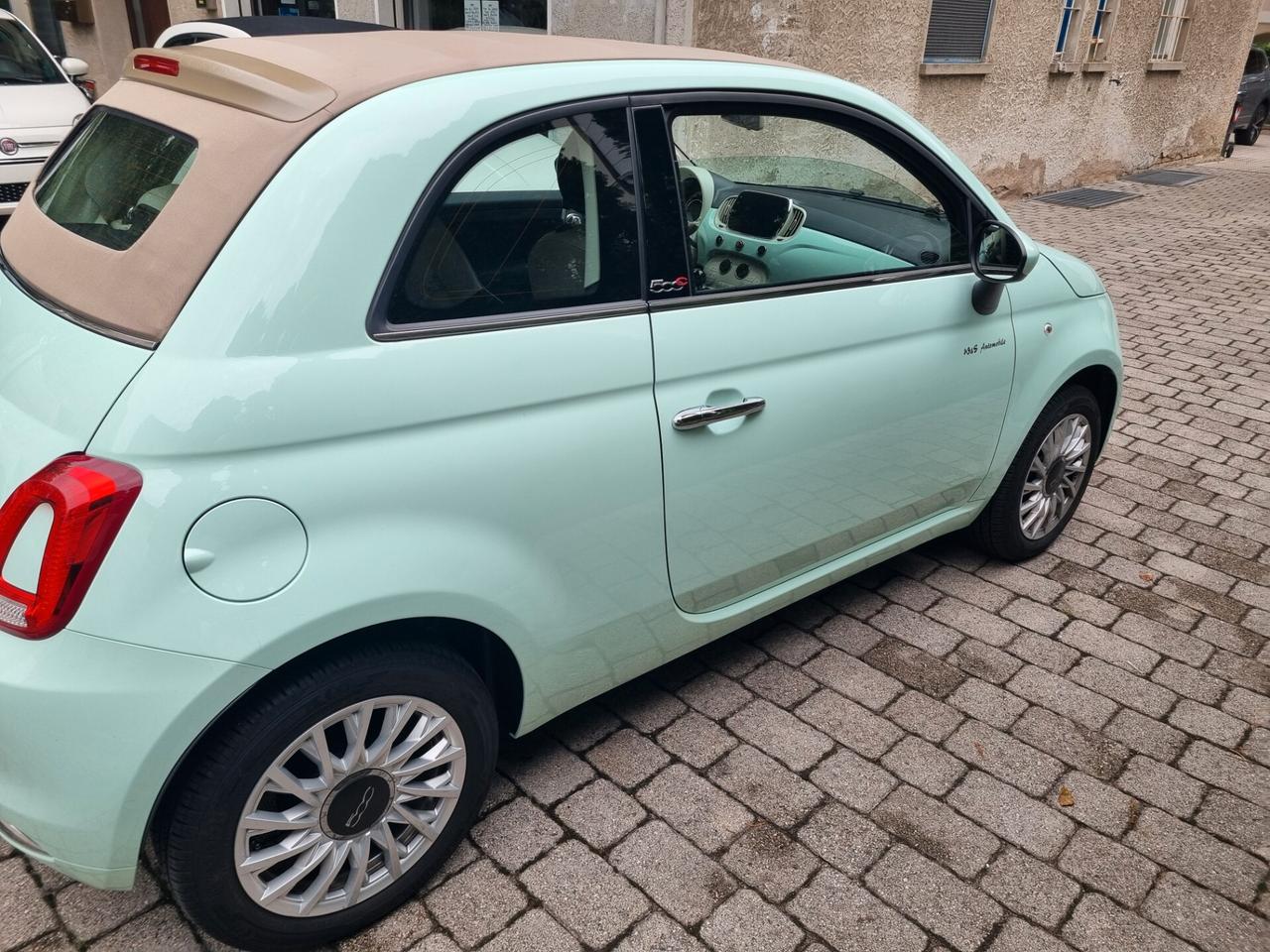 Fiat 500 C Lounge 69cv anno2017 km62000 neopat