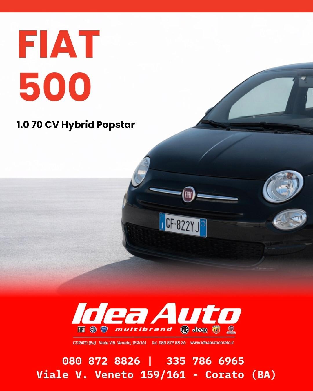 Fiat 500 1.0 Hybrid Pop