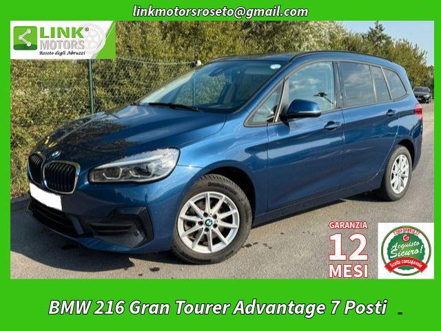 BMW 216 d Gran Tourer Advantage - VENDUTA