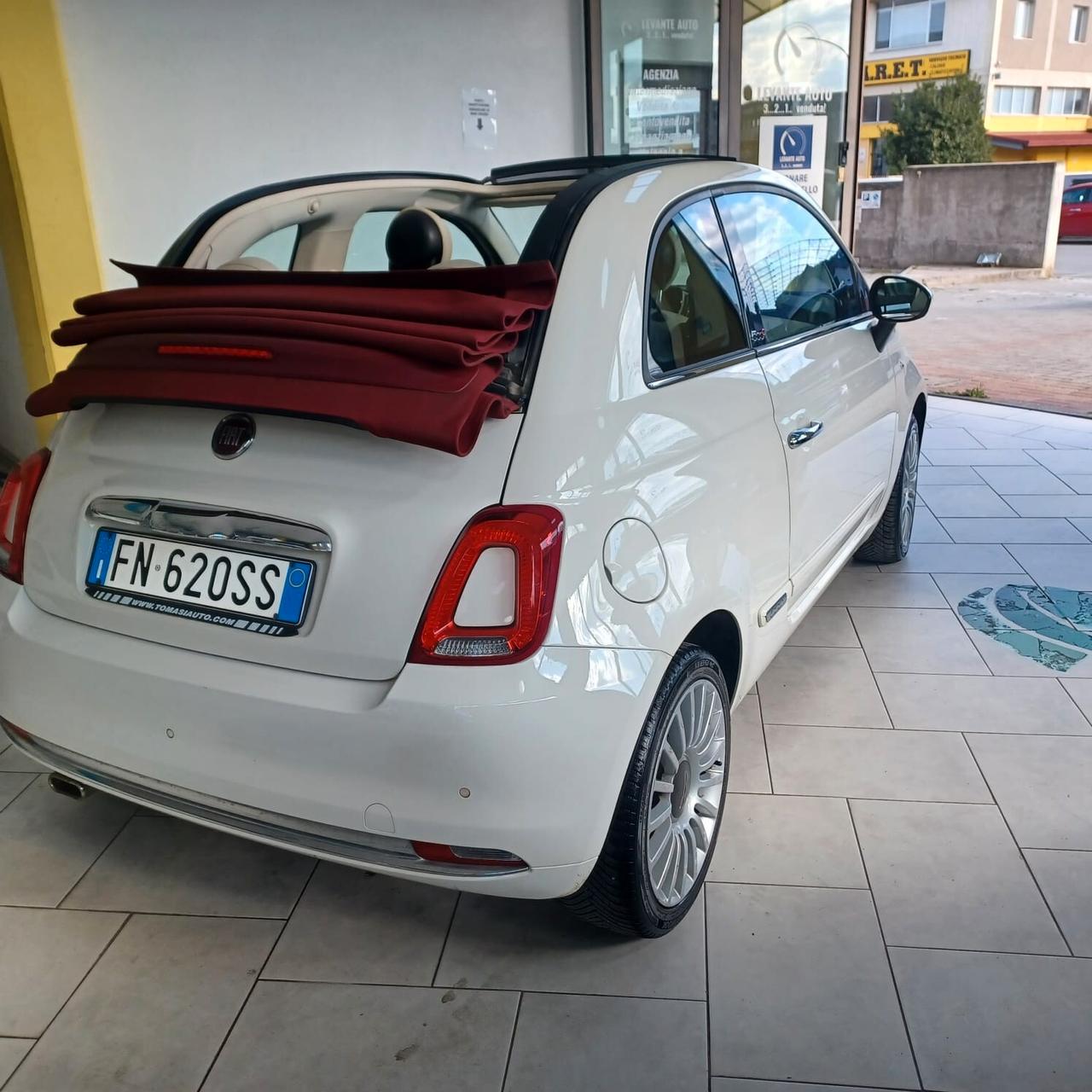 FIAT 500 1.2 CABRIOLET TENUTA IN MODO MANIACALE