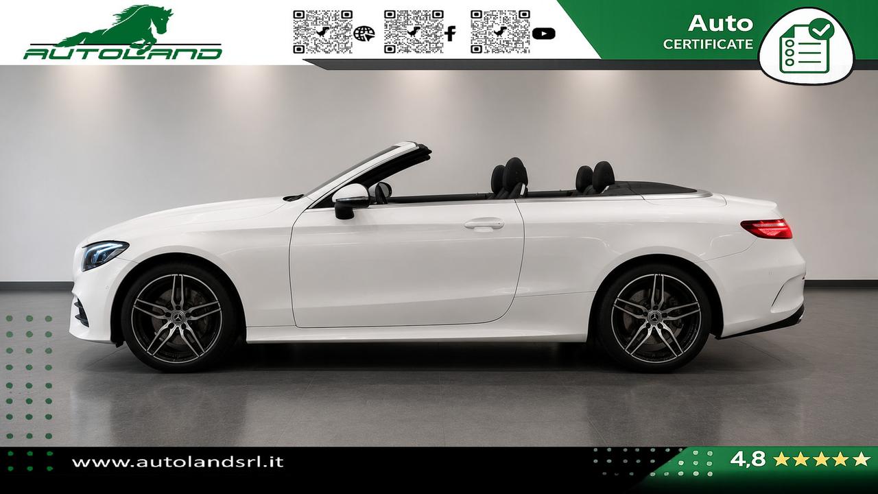 Mercedes E 220 Premium Plus 9G-Tronic Plus Cabrio