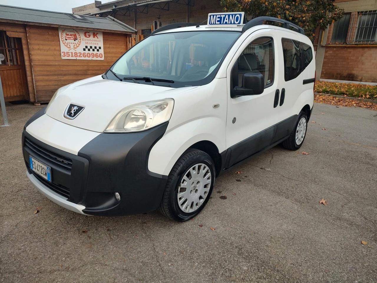 Peugeot Bipper TEPEE 1.4 ACTIVE (PREMIUM) 55KW E5 METANO, OK NEOPATENTATI, GARANZIA L.12 MESI